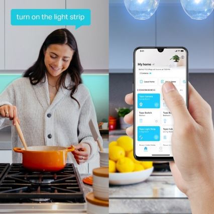 TP-Link - LED RGBW prigušiva traka 5 m LED/20,5W/230V Wi-Fi