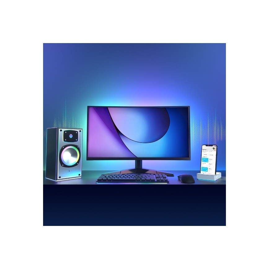TP-Link - LED RGBW prigušiva traka 5 m LED/20,5W/230V Wi-Fi