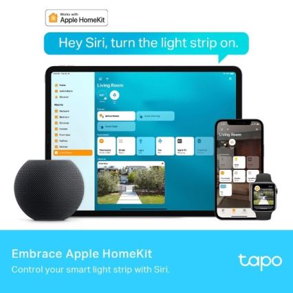 TP-Link - LED RGBW prigušiva traka 5 m LED/24W/230V Wi-Fi