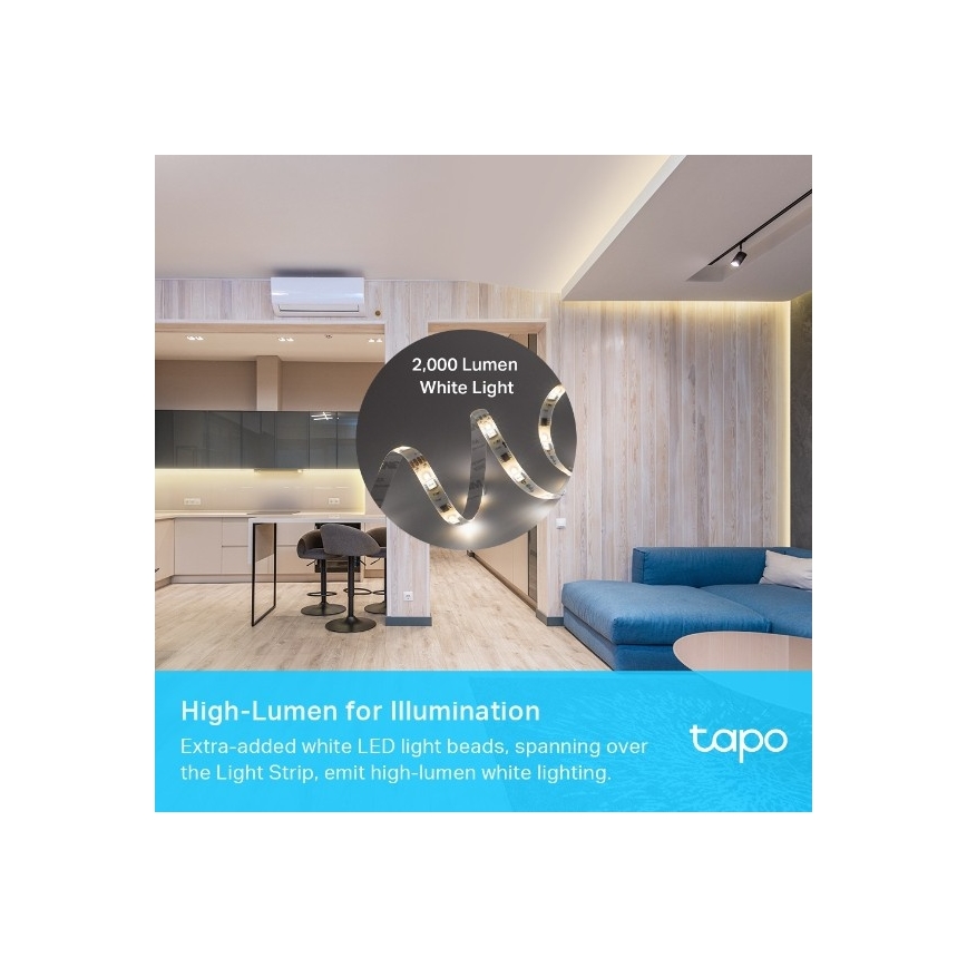 TP-Link - LED RGBW prigušiva traka 5 m LED/24W/230V Wi-Fi