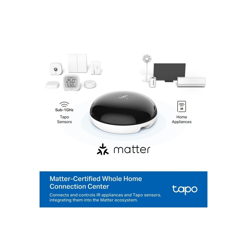 TP-Link - Pametni infracrveni Hub MATTER Wi-Fi