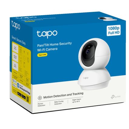 TP-Link - Pametna rotirajuća sigurnosna Wi-Fi kamera