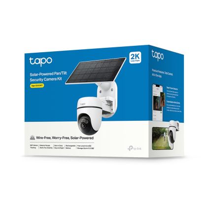 TP-Link - Pametna solarna kamera 5V IP65 Wi-Fi
