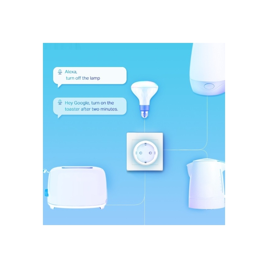 TP-Link - Pametna utičnica F 3680W Wi-Fi