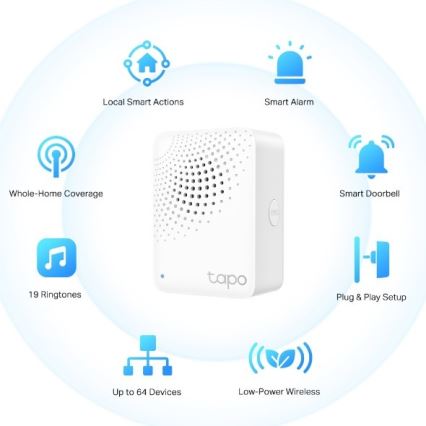 TP-Link - Pametni MATTER Wi-Fi hub Tapo H100