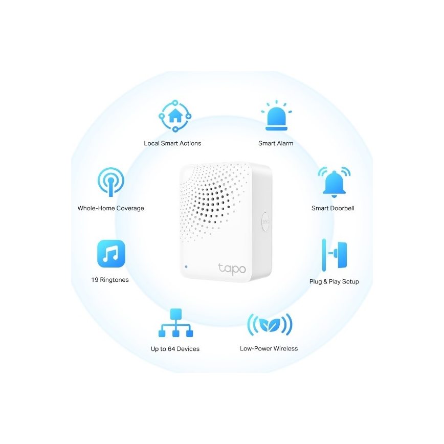 TP-Link - Pametni MATTER Wi-Fi hub Tapo H100