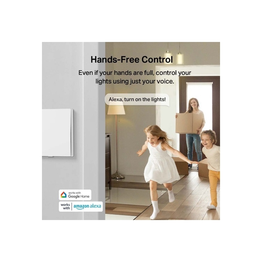 TP-Link - Pametni prekidač za osvetljenje 2xAAA Wi-Fi