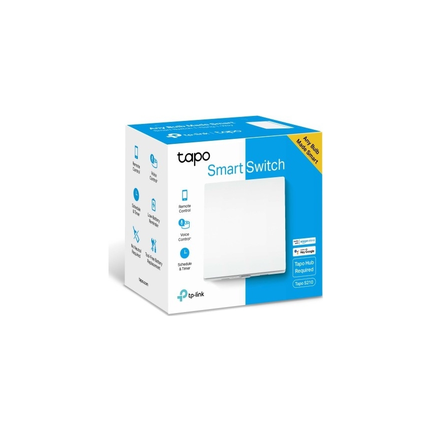 TP-Link - Pametni prekidač za osvetljenje 2xAAA Wi-Fi