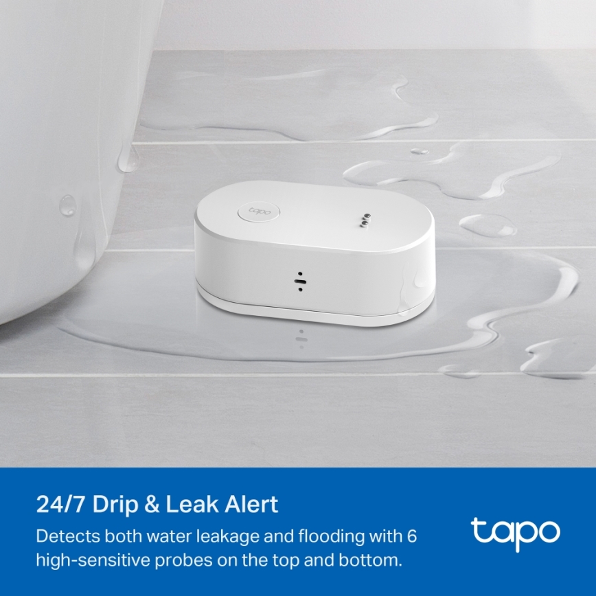 TP-Link - Pametni senzor curenja vode 2xAAA Wi-Fi