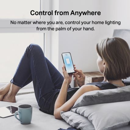 TP-Link - Pametni svetlosni prekidač sa dva tastera 2xAAA Wi-Fi