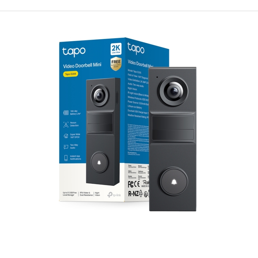 TP-Link - Pametno mini video zvono