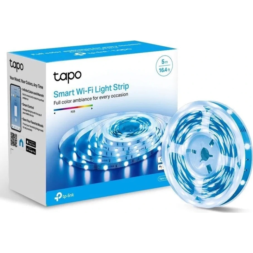TP-Link - prigušiva LED RGBW traka 5 m LED/13,5W/230V Wi-Fi