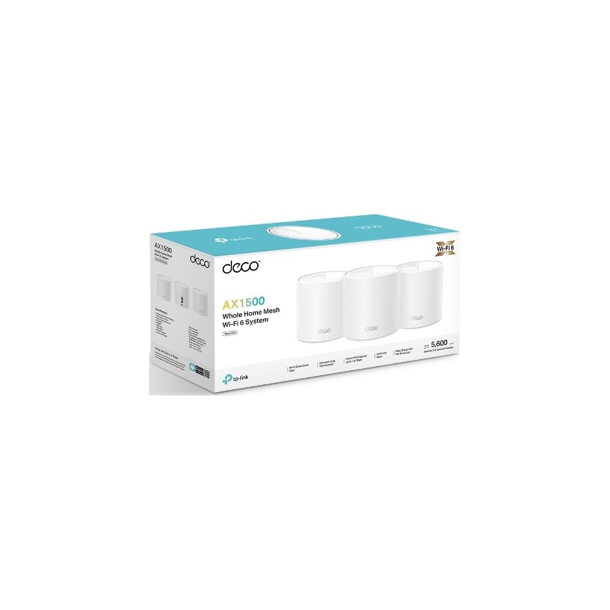 TP-Link - SET 3x Wi-Fi 6 mesh sistem za celo domaćinstvo
