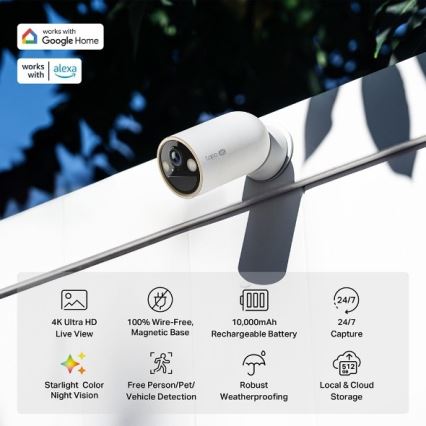 TP-Link - Spoljna kamera sa senzorom 10000 mAh IP66 Wi-Fi