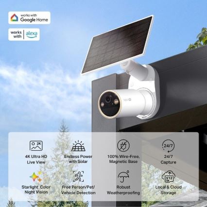 TP-Link - Spoljna solarna kamera IP66 Wi-Fi