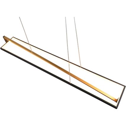Trio - LED prigušiva luster na sajli EDGE LED/35W/230V 2300/3000/4000K crna/zlatna