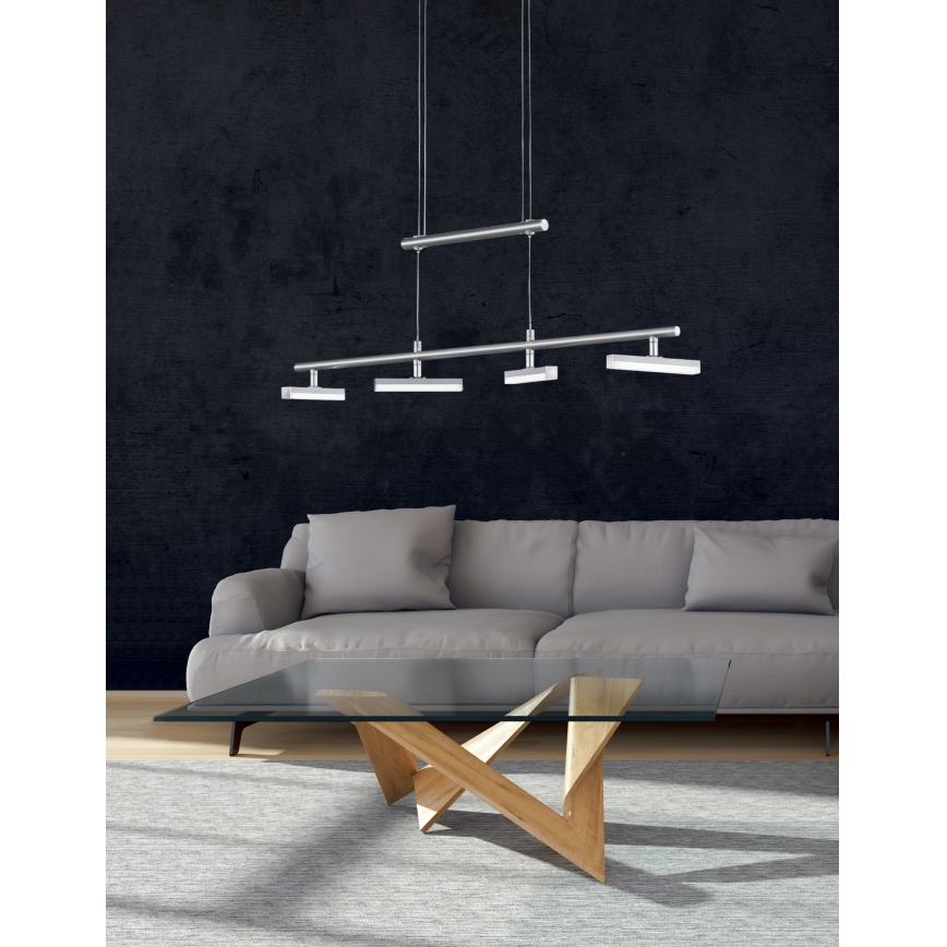 Trio - LED prigušiva luster na sajli OPIUM 4xLED/4,5W/230V