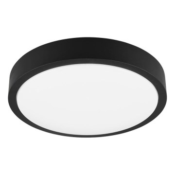Trio - LED prigušiva plafonska svetiljka ISEO LED/24W/230V 3000K prečnik 40 cm crna