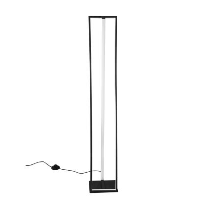 Trio - LED prigušiva podna lampa EDGE LED/26W/230V 2300/3000/4000K crna/zlatna