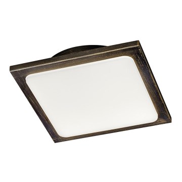 TRIO - LED prigušiva stropna svetiljka DENVER LED/20W/230V patina