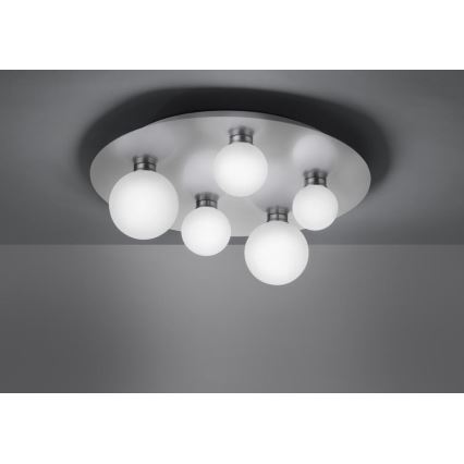 Trio - LED RGB prigušiva plafonska svetiljka DICAPO 5xLED/3W/230V 3000-5000K + daljinski upravljač