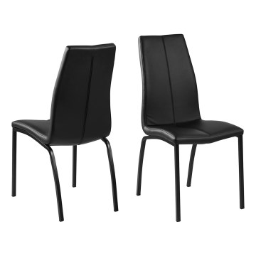 Trpezarijska stolica AMAL, 1 kom, crna