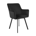 Trpezarijska stolica AMELIA crna
