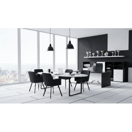 Trpezarijska stolica AMELIA crna