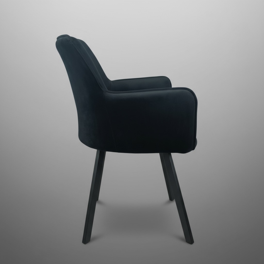 Trpezarijska stolica AMELIA crna