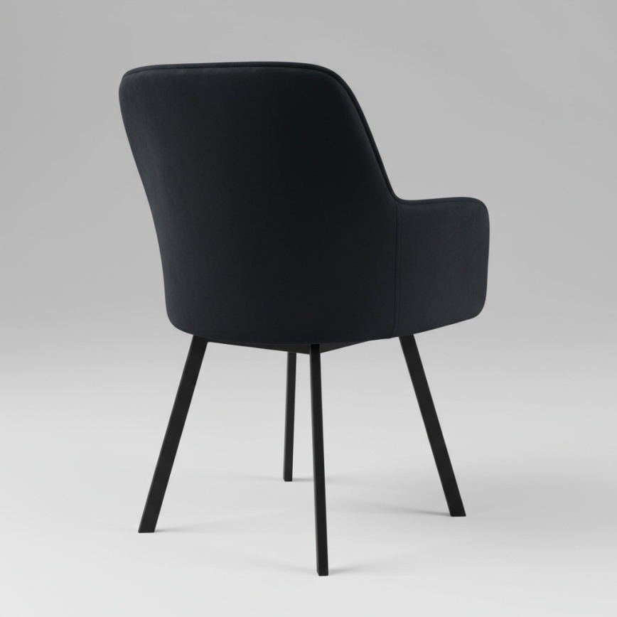 Trpezarijska stolica AMELIA crna