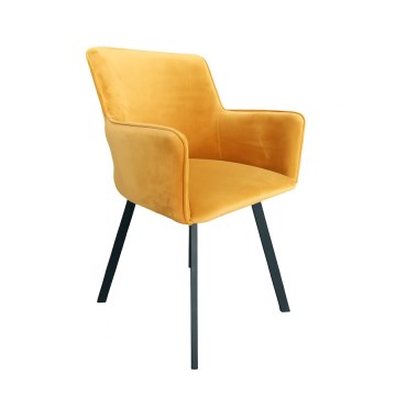 Trpezarijska stolica AMELIA narandžasta