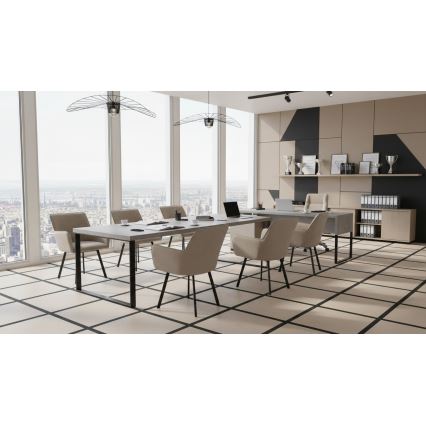 Trpezarijska stolica AMELIA taupe