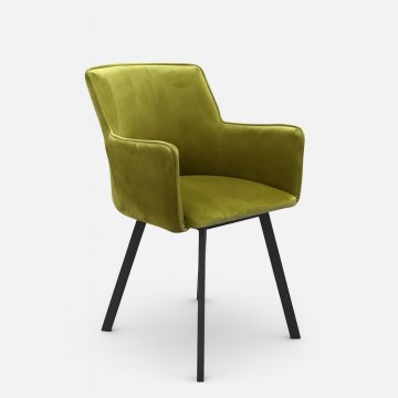 Trpezarijska stolica AMELIA zelena