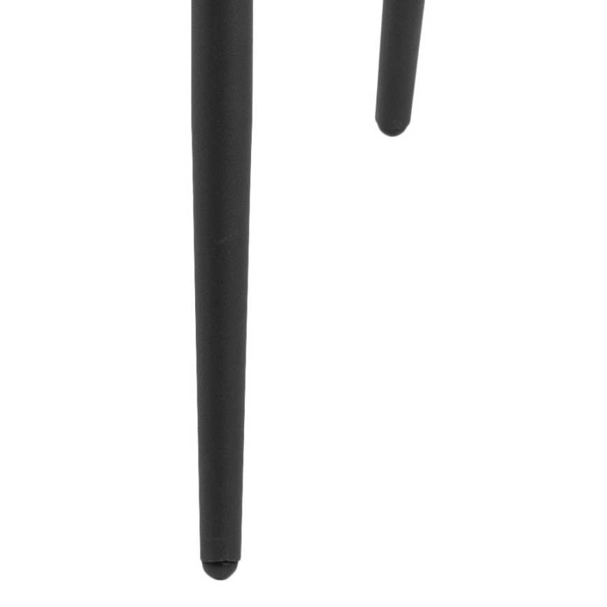 Trpezarijska stolica AYLIN sa naslonima za ruke, 1 kom, tamno siva