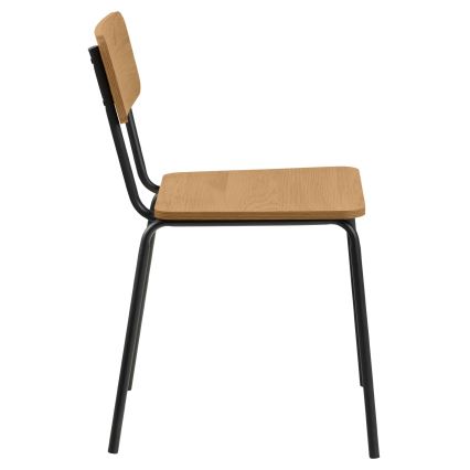 Trpezarijska stolica CARYS 1 kom hrast
