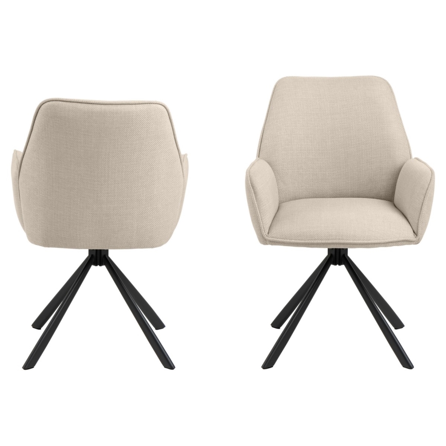 Trpezarijska stolica ESME 1 kom bež