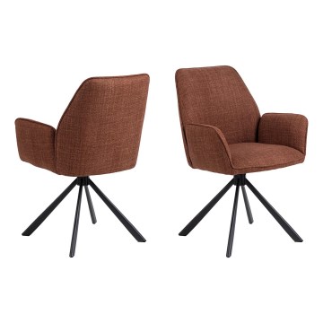 Trpezarijska stolica ESME, 1 kom, narandžasta