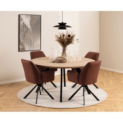 Trpezarijska stolica ESME, 1 kom, narandžasta