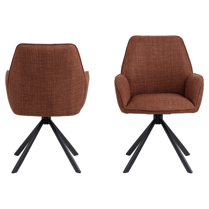 Trpezarijska stolica ESME, 1 kom, narandžasta