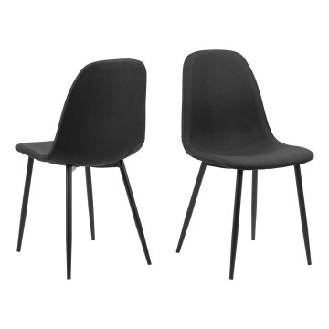 Trpezarijska stolica KAIA 1 kom crna
