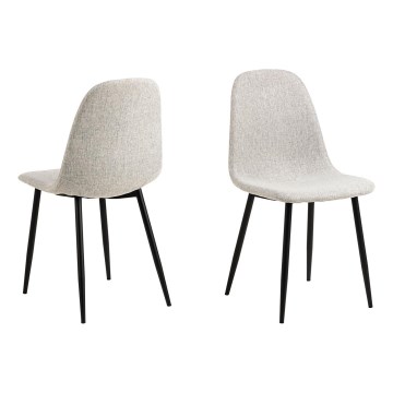 Trpezarijska stolica KAIA 1 kom svetlosiva