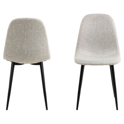 Trpezarijska stolica KAIA 1 kom svetlosiva