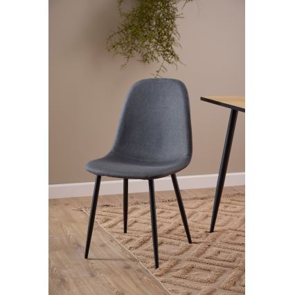 Trpezarijska stolica KAIA 1 kom tamno siva