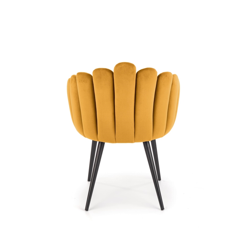Trpezarijska stolica LOCAS 1 kom žuta