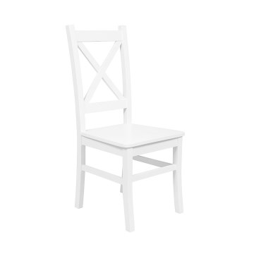 Trpezarijska stolica NATE bela
