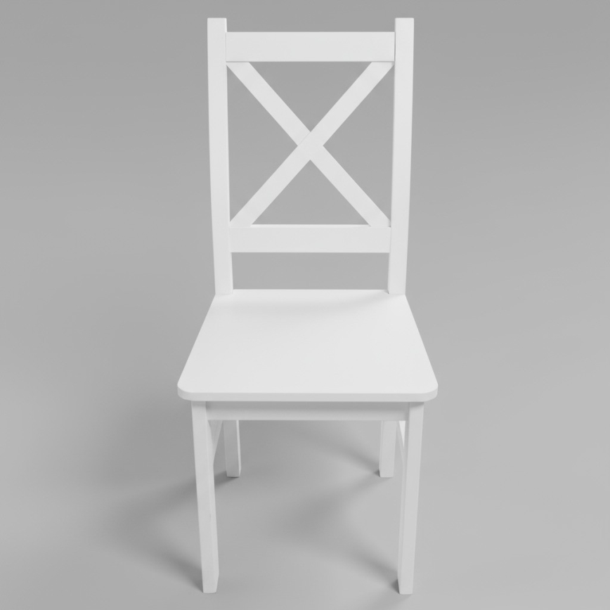 Trpezarijska stolica NATE bela