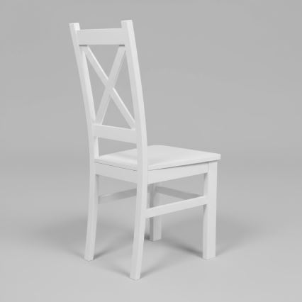 Trpezarijska stolica NATE bela