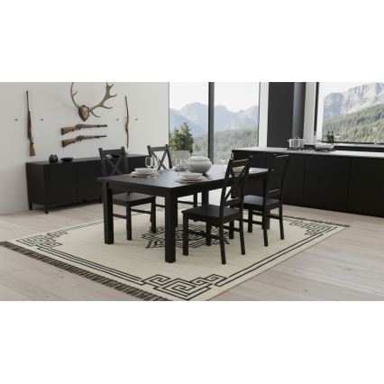 Trpezarijska stolica NATE crna