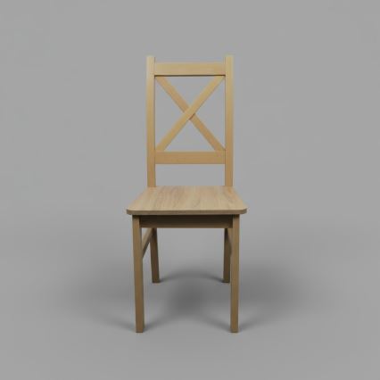 Trpezarijska stolica NATE, hrast sonoma