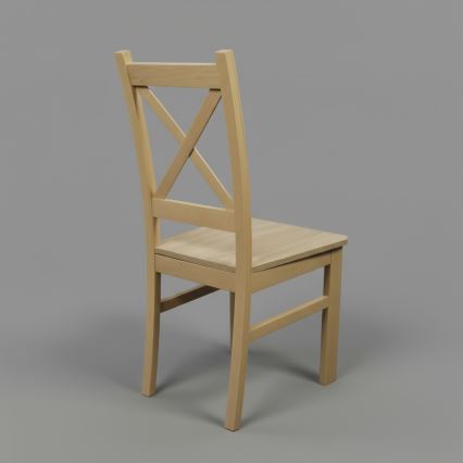 Trpezarijska stolica NATE, hrast sonoma